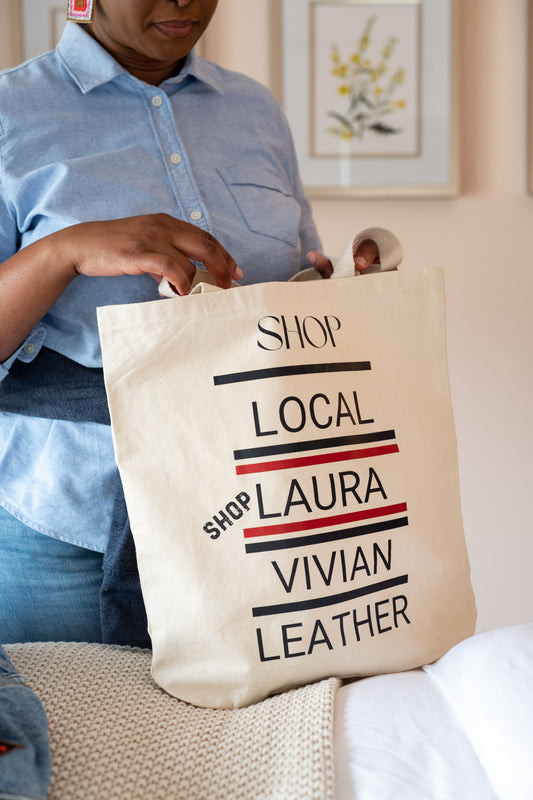 Shop Local Canvas Tote