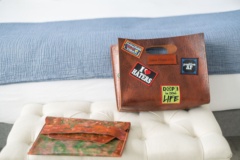 Venture Clutch As seen at The Essence Festival. MADE TO ORDER ONLY