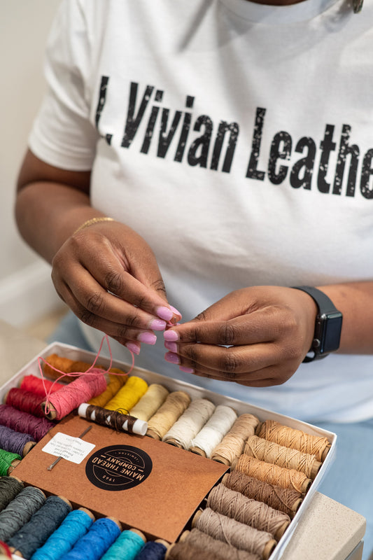 Stitching Serenity: The Therapeutic Power of Leather and Textile Crafting