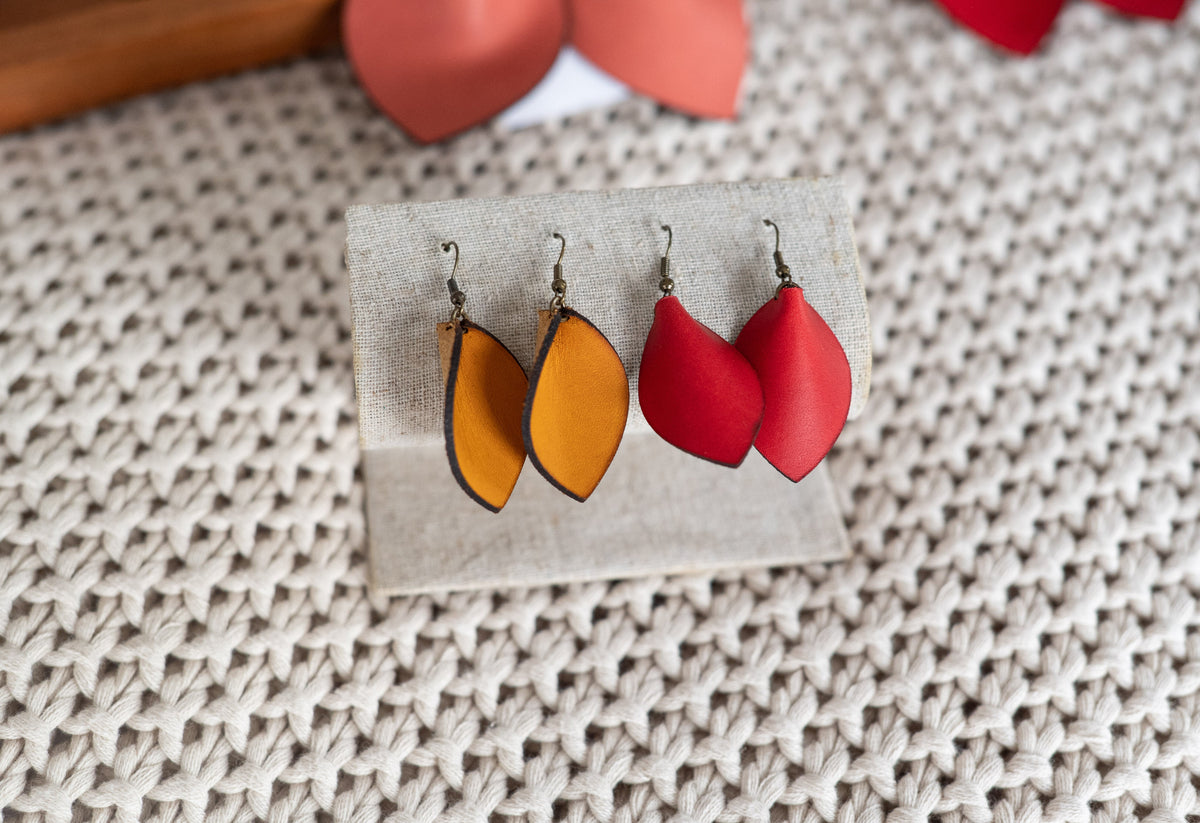 Leather Earrings