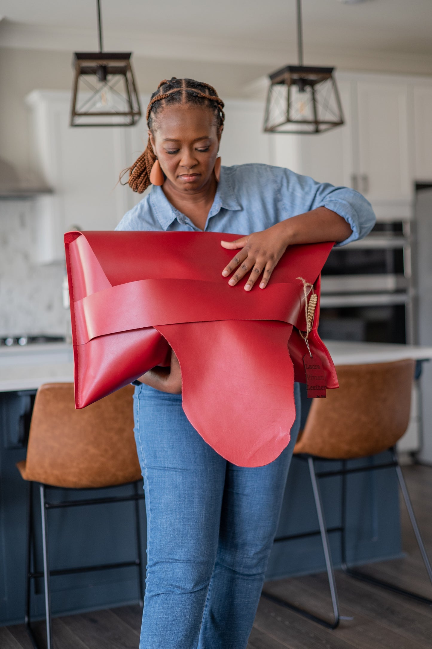 The XL Mae Clutch in Sweetgrass