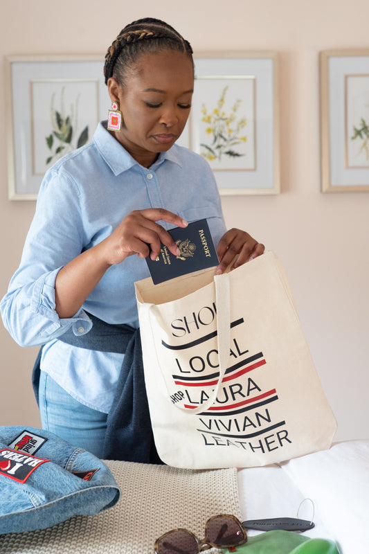 Shop Local Canvas Tote