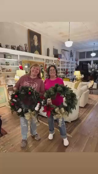 Festive Wreath Making Workshop at Ancient Grounds Coffee